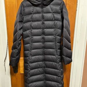 Patagonia Women's Long Black Puffer Jacket